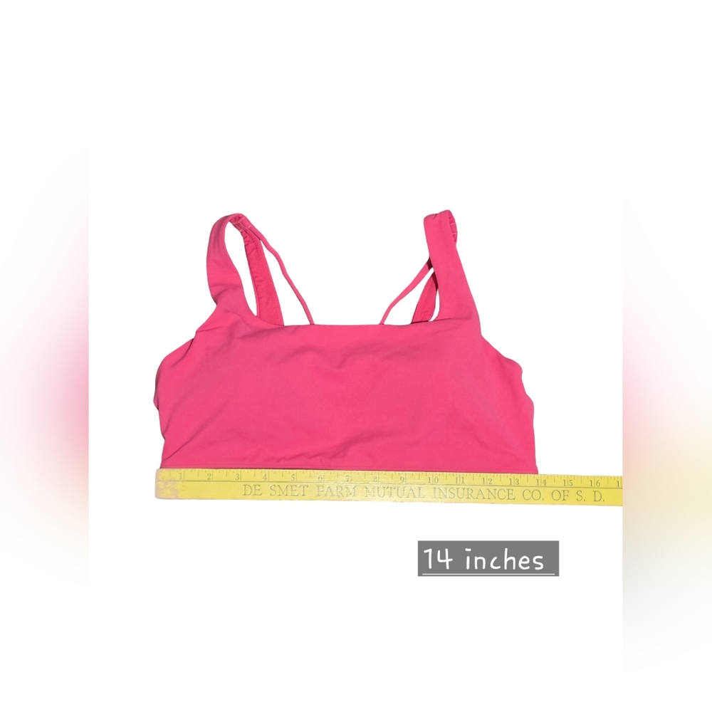 ATHLETA Sports Bra Bundle Womens Medium Pink Purple Padded Athleisure - Picture 7 of 7